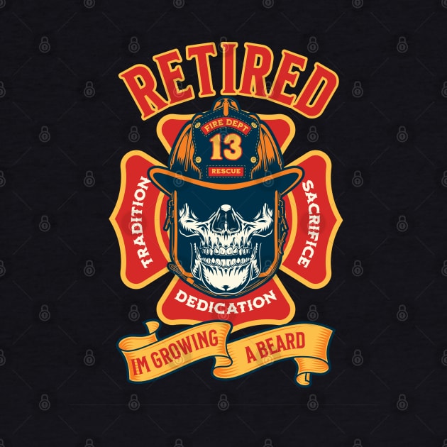 Retired Firefighter?  Time To Grow A Beard by Farm Road Mercantile 